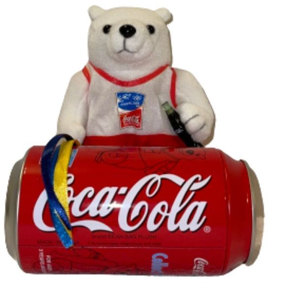 Coca Cola Other - 🆕Vintage Coca Cola Plush Polar Bear 2004 Athens Bear #3